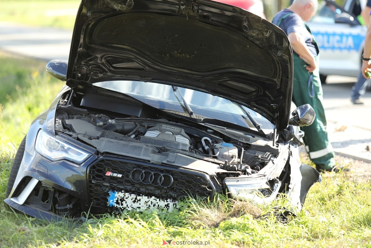 Wypadek na DK 53 [19.08.2025] - zdjęcie #9 - eOstroleka.pl