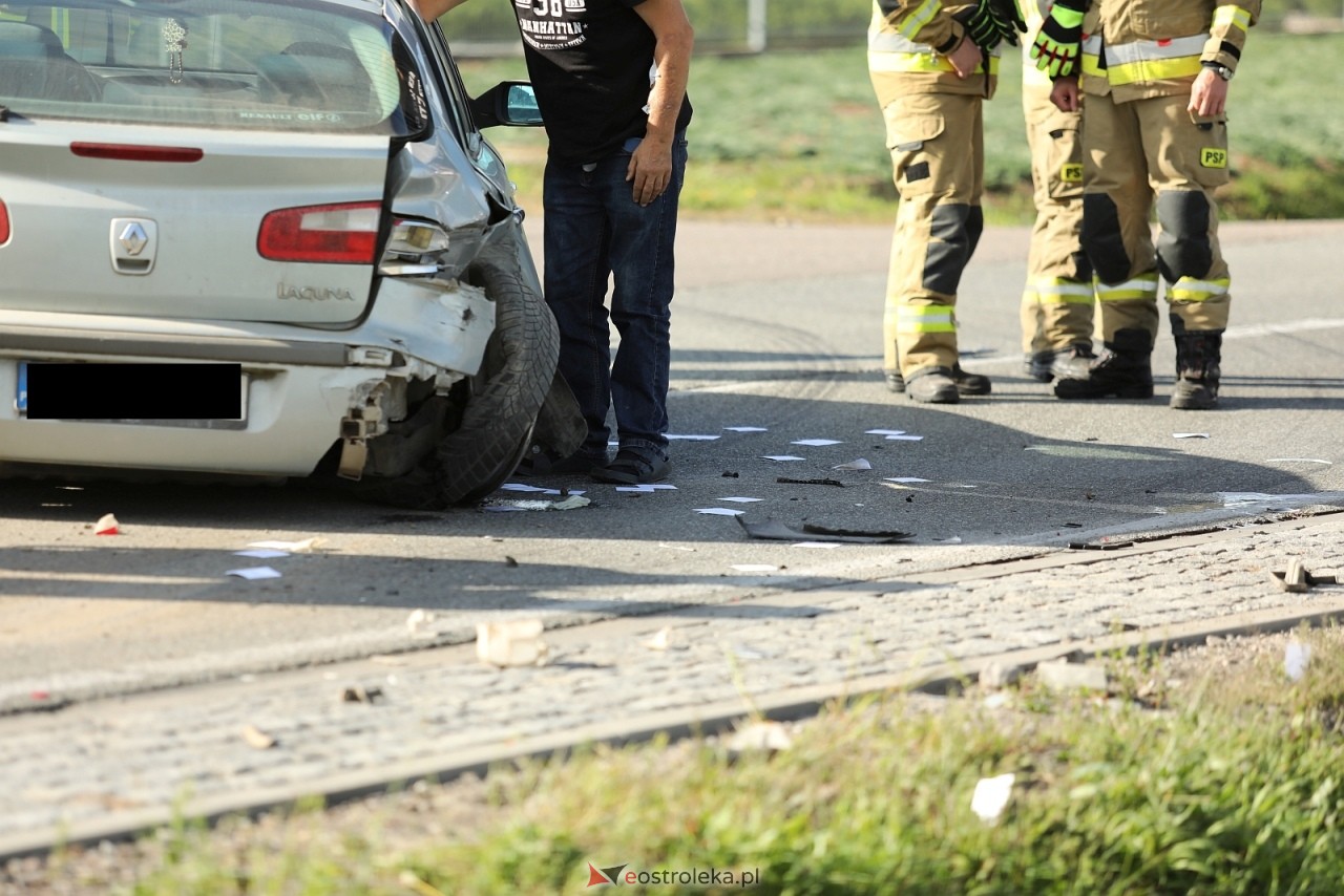 Wypadek na DK 53 [19.08.2025] - zdjęcie #5 - eOstroleka.pl
