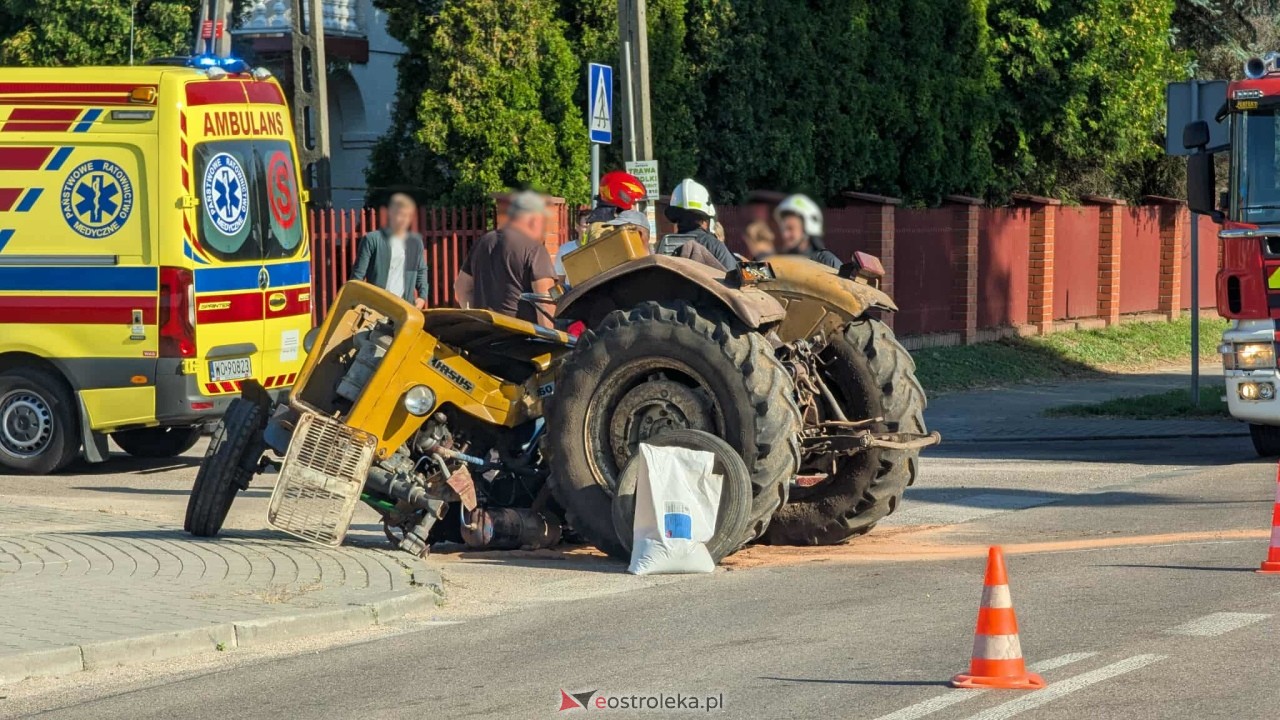Wypadek w Damiętach [22.08.2025] - zdjęcie #30 - eOstroleka.pl
