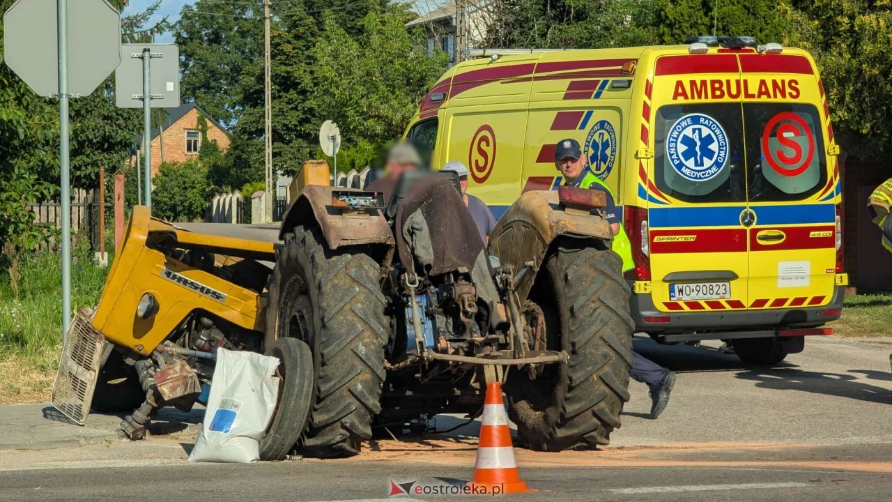 Wypadek w Damiętach [22.08.2025] - zdjęcie #29 - eOstroleka.pl