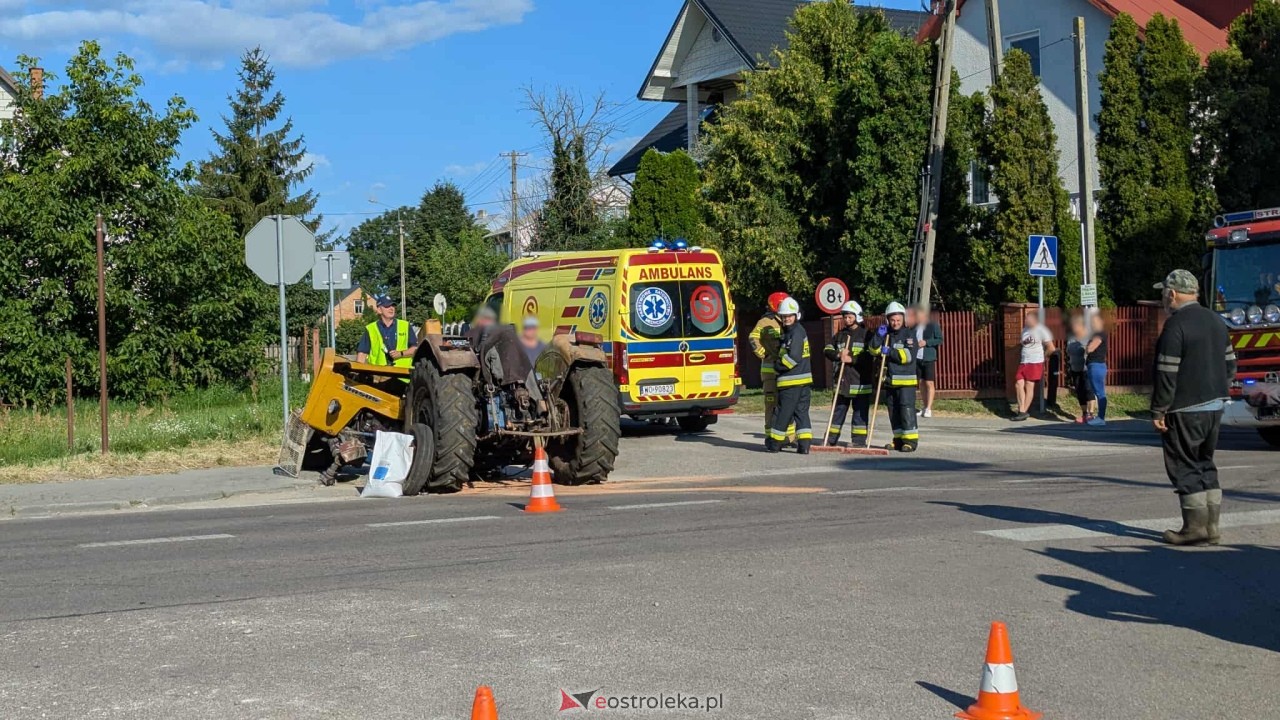 Wypadek w Damiętach [22.08.2025] - zdjęcie #26 - eOstroleka.pl