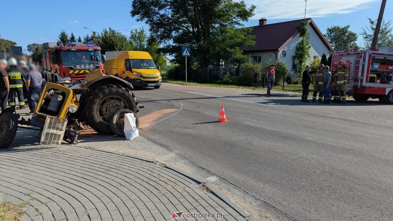 Wypadek w Damiętach [22.08.2025] - zdjęcie #20 - eOstroleka.pl
