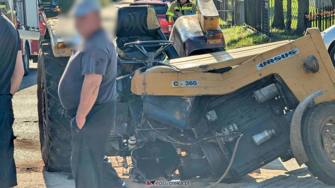 Wypadek w Damiętach [22.08.2025] - zdjęcie #16 - eOstroleka.pl