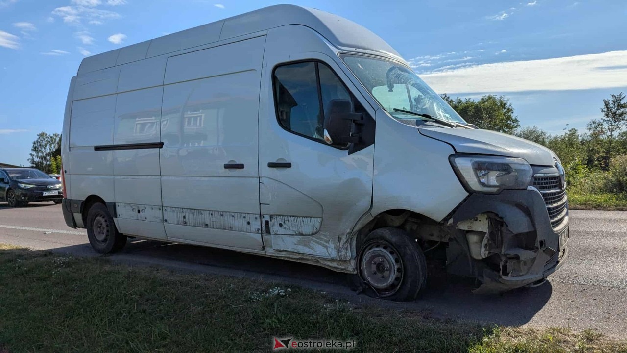 Wypadek w Damiętach [22.08.2025] - zdjęcie #14 - eOstroleka.pl