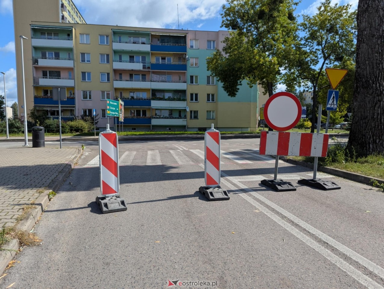 Zamknięcie ul. Goworowskiej [25.08.2025] - zdjęcie #1 - eOstroleka.pl