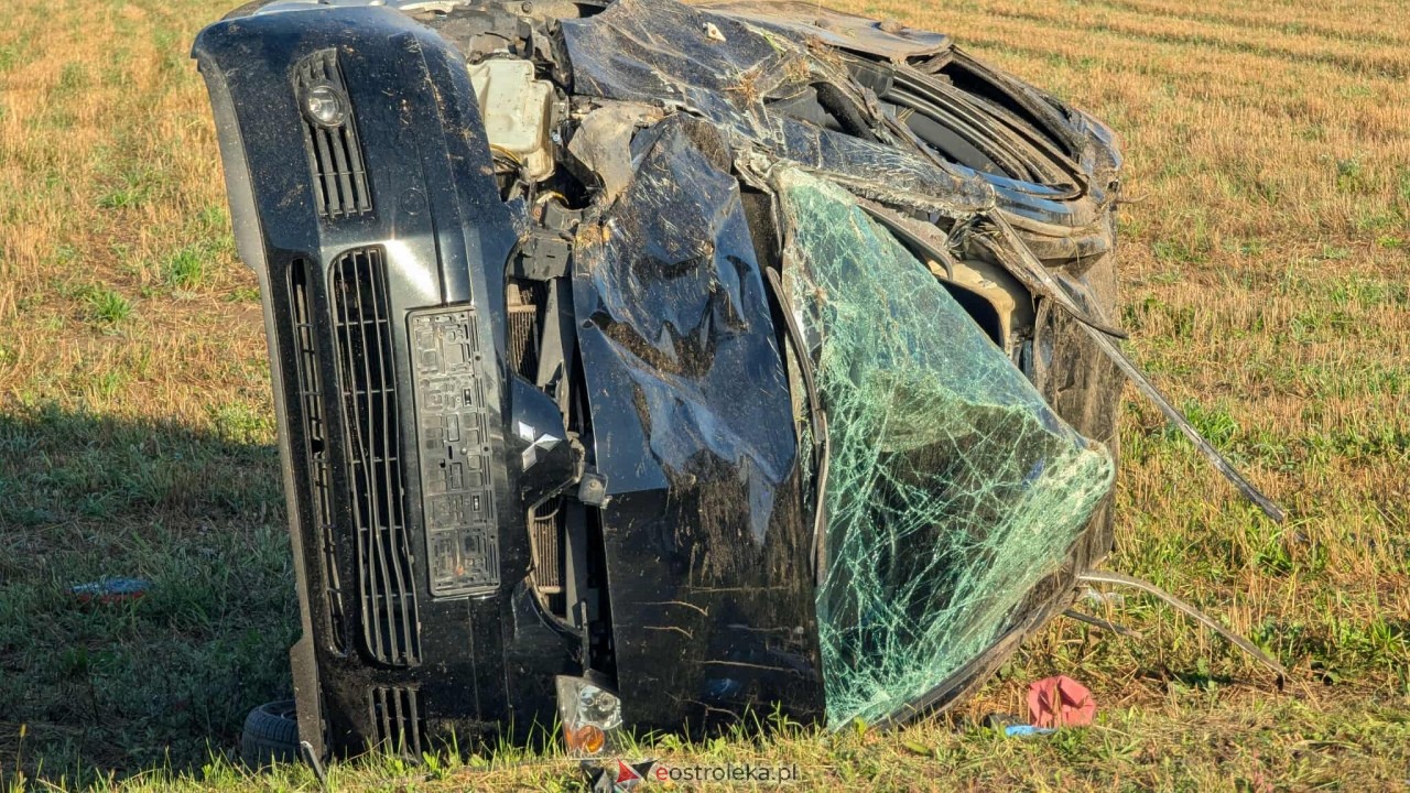 Wypadek w Łęgu Przedmiejskim [26.08.2025] - zdjęcie #18 - eOstroleka.pl