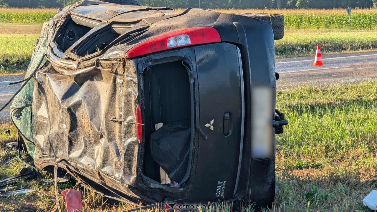 Wypadek w Łęgu Przedmiejskim [26.08.2025] - zdjęcie #13 - eOstroleka.pl