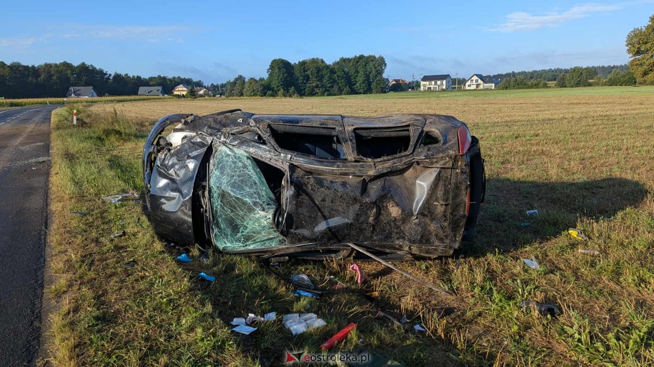 Wypadek w Łęgu Przedmiejskim [26.08.2025] - zdjęcie #11 - eOstroleka.pl