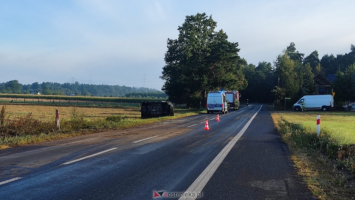 Wypadek w Łęgu Przedmiejskim [26.08.2025] - zdjęcie #32 - eOstroleka.pl
