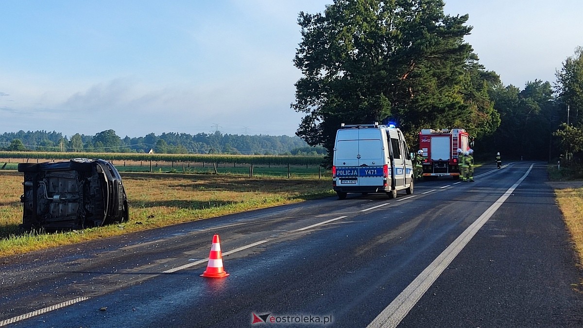 Wypadek w Łęgu Przedmiejskim [26.08.2025] - zdjęcie #30 - eOstroleka.pl