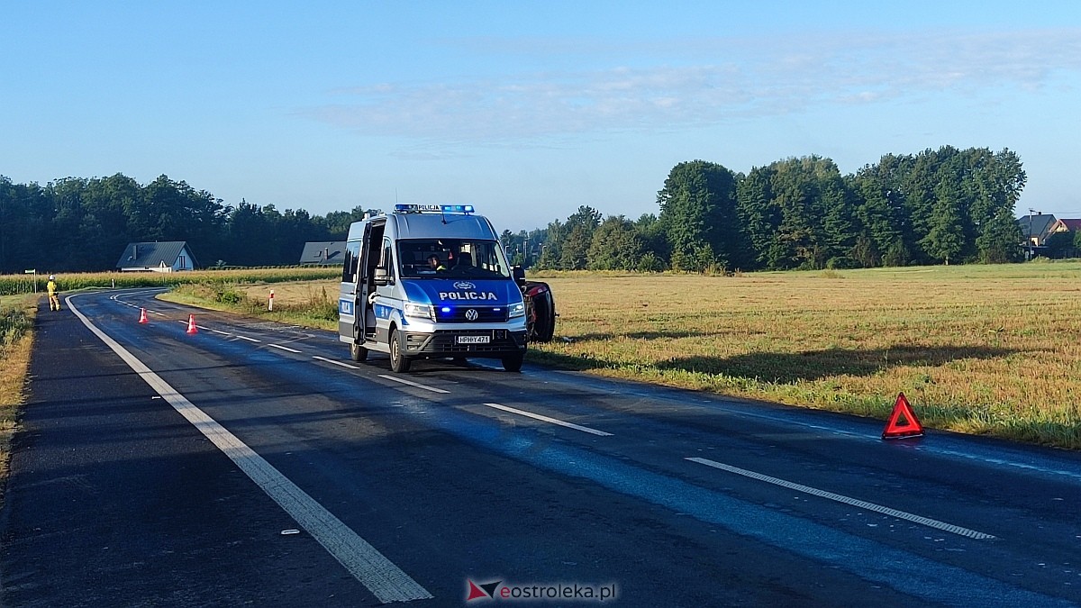 Wypadek w Łęgu Przedmiejskim [26.08.2025] - zdjęcie #26 - eOstroleka.pl