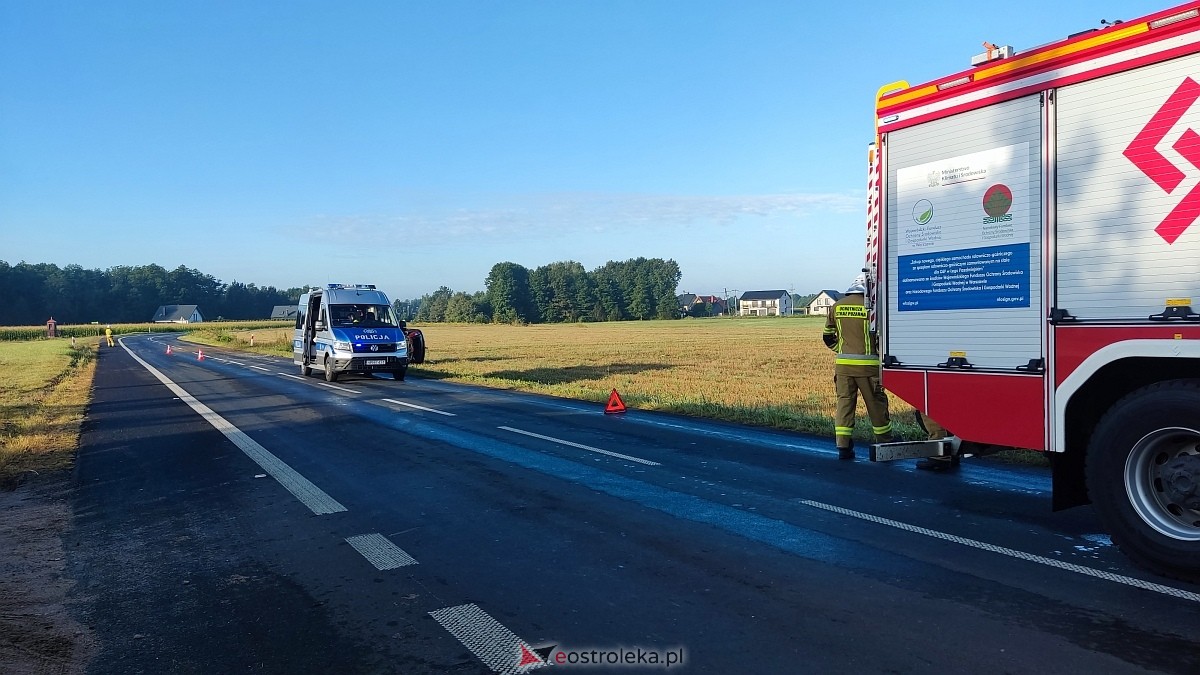 Wypadek w Łęgu Przedmiejskim [26.08.2025] - zdjęcie #25 - eOstroleka.pl