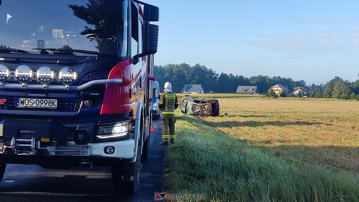 Wypadek w Łęgu Przedmiejskim [26.08.2025] - zdjęcie #23 - eOstroleka.pl