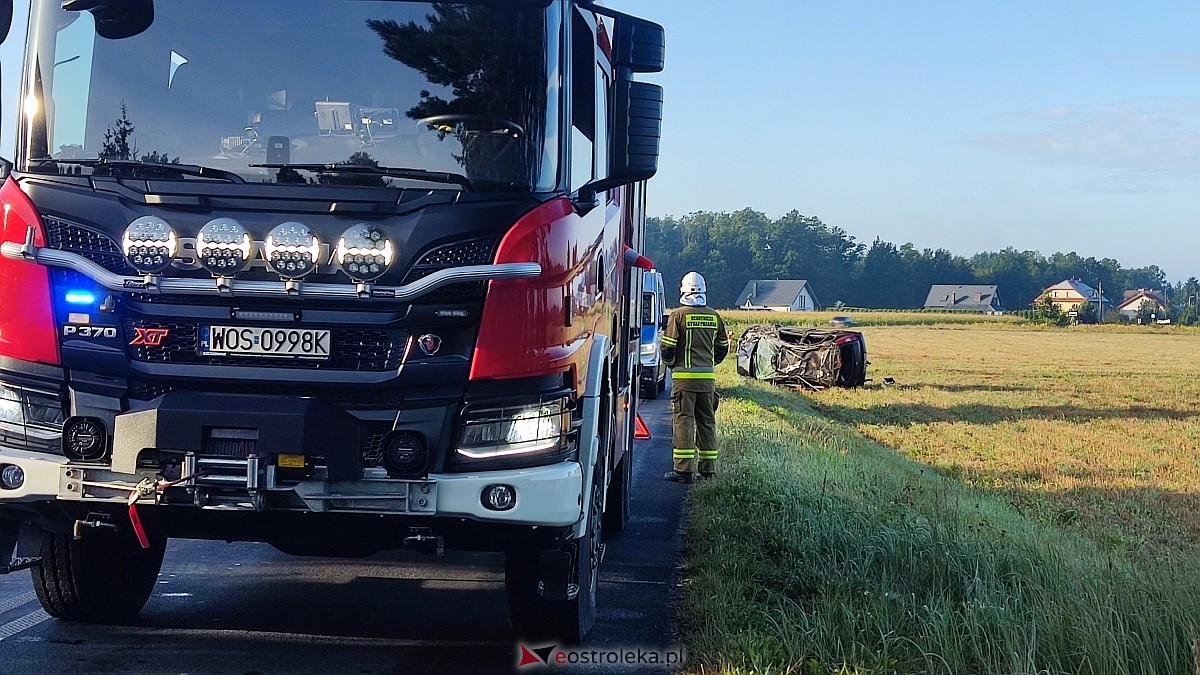 Wypadek w Łęgu Przedmiejskim [26.08.2025] - zdjęcie #22 - eOstroleka.pl