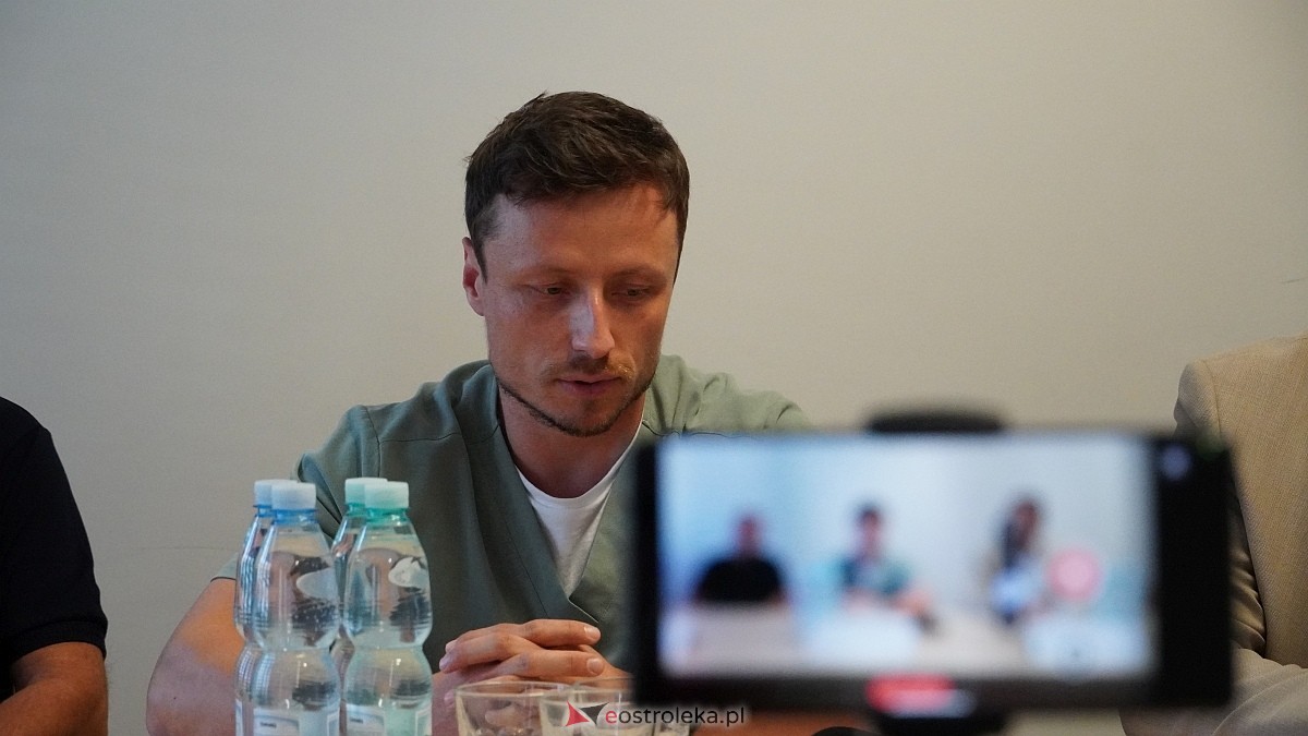 Konferencja prasowa - nowy pododdział ortopedii onkologicznej w ostrołęckim szpitalu [27.08.2025] - zdjęcie #3 - eOstroleka.pl