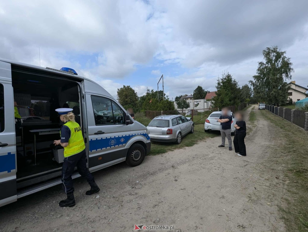 Wypadek w Zabrodziu [31.08.2025] - zdjęcie #4 - eOstroleka.pl