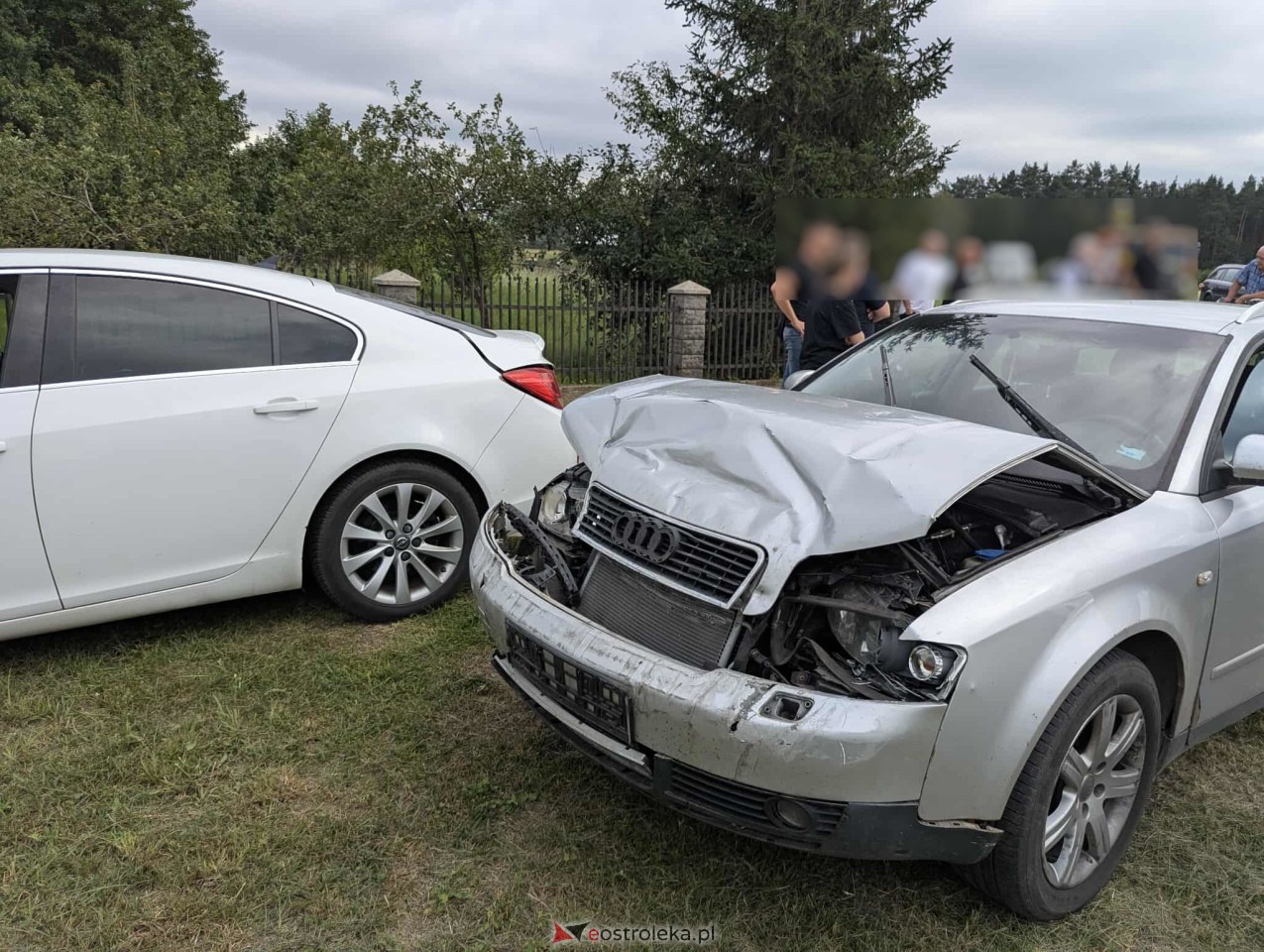 Wypadek w Zabrodziu [31.08.2025] - zdjęcie #3 - eOstroleka.pl