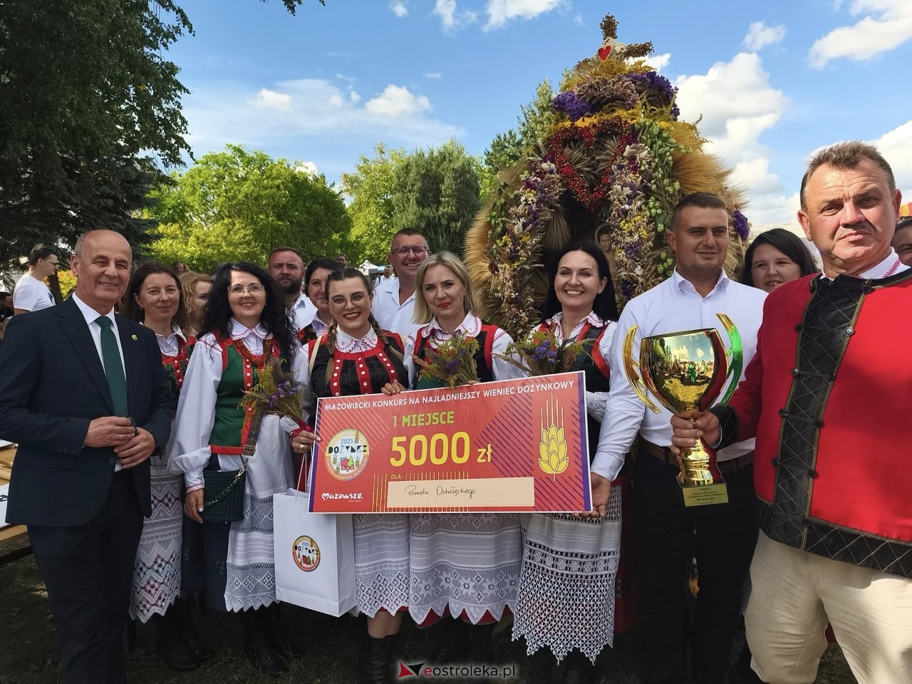 KGW Szafarnianki na Dożynkach Mazowieckich [01.09.2025] - zdjęcie #4 - eOstroleka.pl