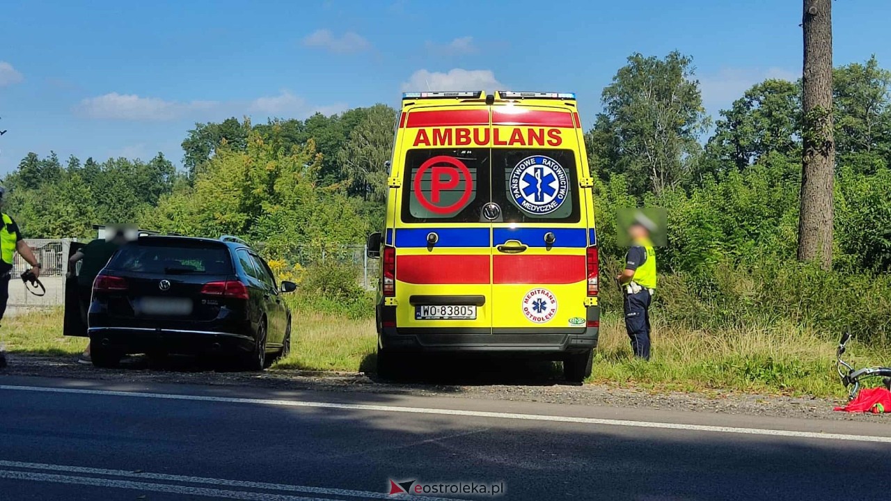 Wypadek na ulicy Stacha Konwy w Ostrołęce [04.09.2025] - zdjęcie #6 - eOstroleka.pl