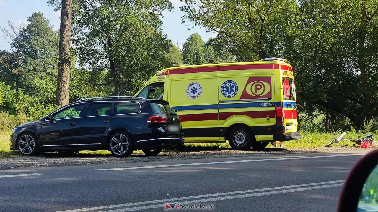 Wypadek na ulicy Stacha Konwy w Ostrołęce [04.09.2025] - zdjęcie #3 - eOstroleka.pl