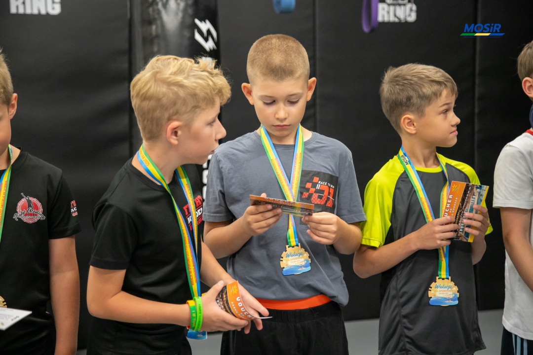 Wakacyjne treningi kickboxingu - sierpień 2025, fot. MOSIR - zdjęcie #15 - eOstroleka.pl