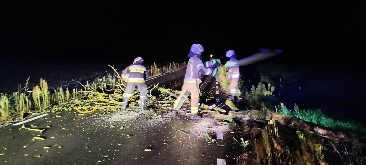 Skutki intensywnej burzy w północnej części powiatu ostrołęckiego [06.09.2025] - zdjęcie #2 - eOstroleka.pl