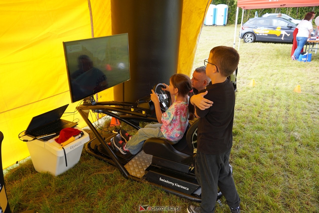 Piknik dla bezpieczeństwa „Kieruj życiem, nie ryzykiem” w Przytułach Starych [6.09.2025] - zdjęcie #13 - eOstroleka.pl