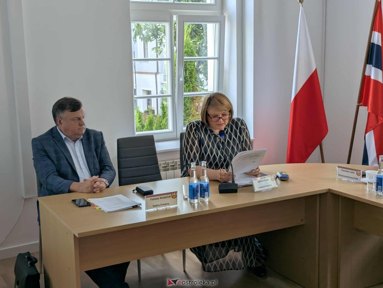 Sesja Rady Powiatu Ostrołęckiego [10.09.2025] - zdjęcie #14 - eOstroleka.pl