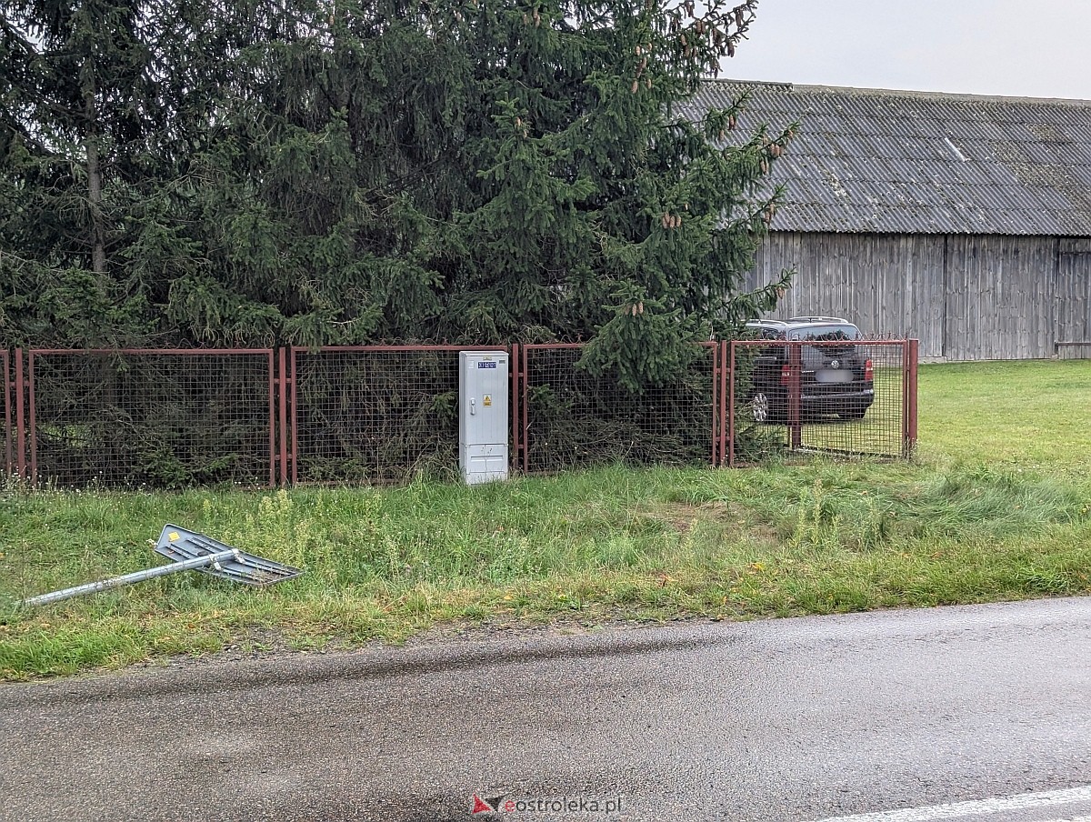 Wypadek w Grabowie [11.09.2025] - zdjęcie #1 - eOstroleka.pl