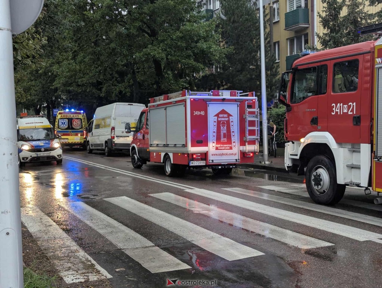 Wypadek na ul. Sienkiewicza [11.09.2026] - zdjęcie #13 - eOstroleka.pl