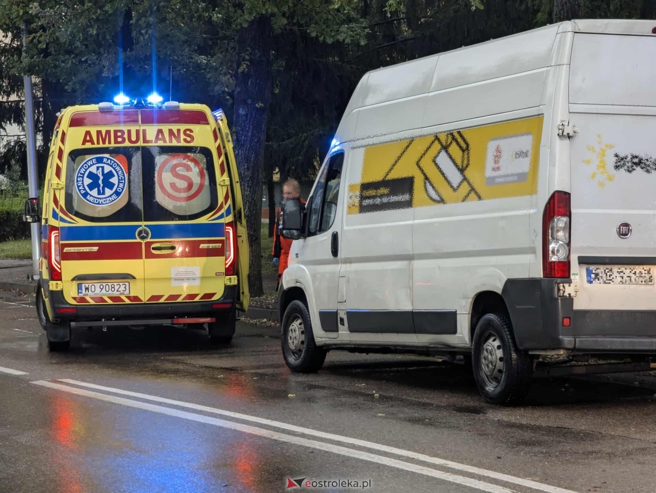 Wypadek na ul. Sienkiewicza [11.09.2026] - zdjęcie #9 - eOstroleka.pl
