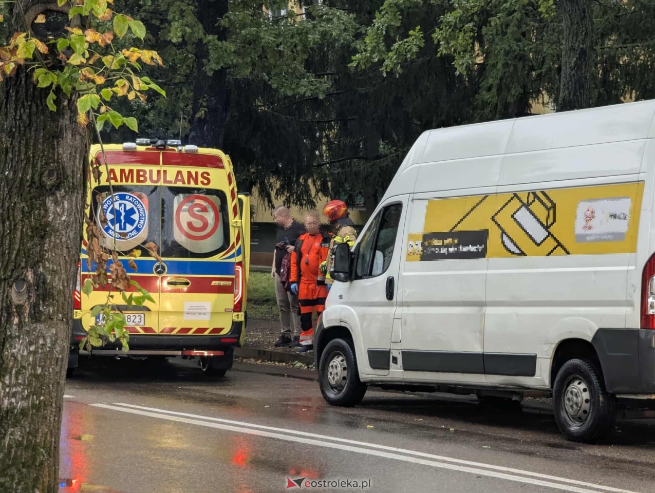 Wypadek na ul. Sienkiewicza [11.09.2026] - zdjęcie #5 - eOstroleka.pl