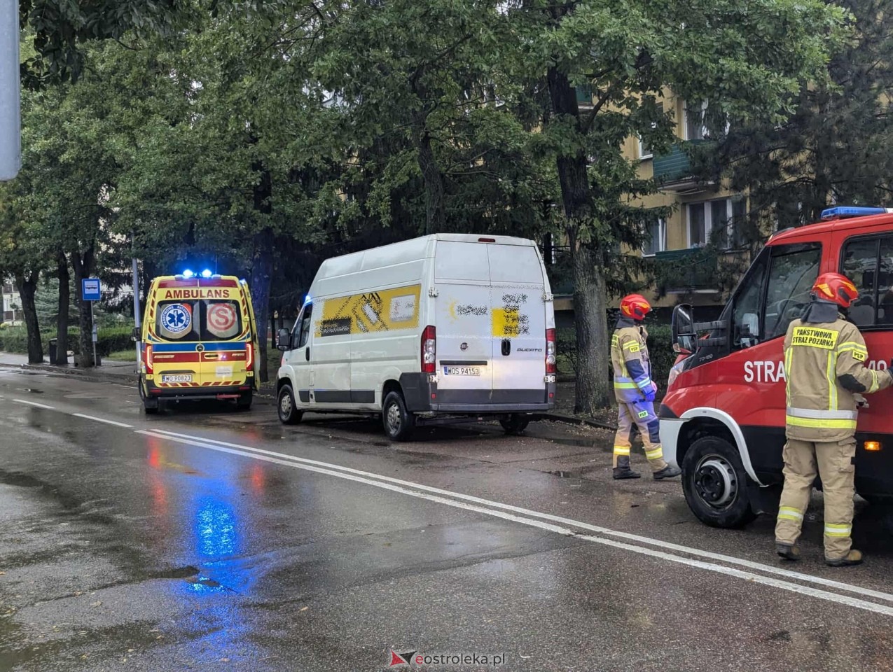 Wypadek na ul. Sienkiewicza [11.09.2026] - zdjęcie #2 - eOstroleka.pl