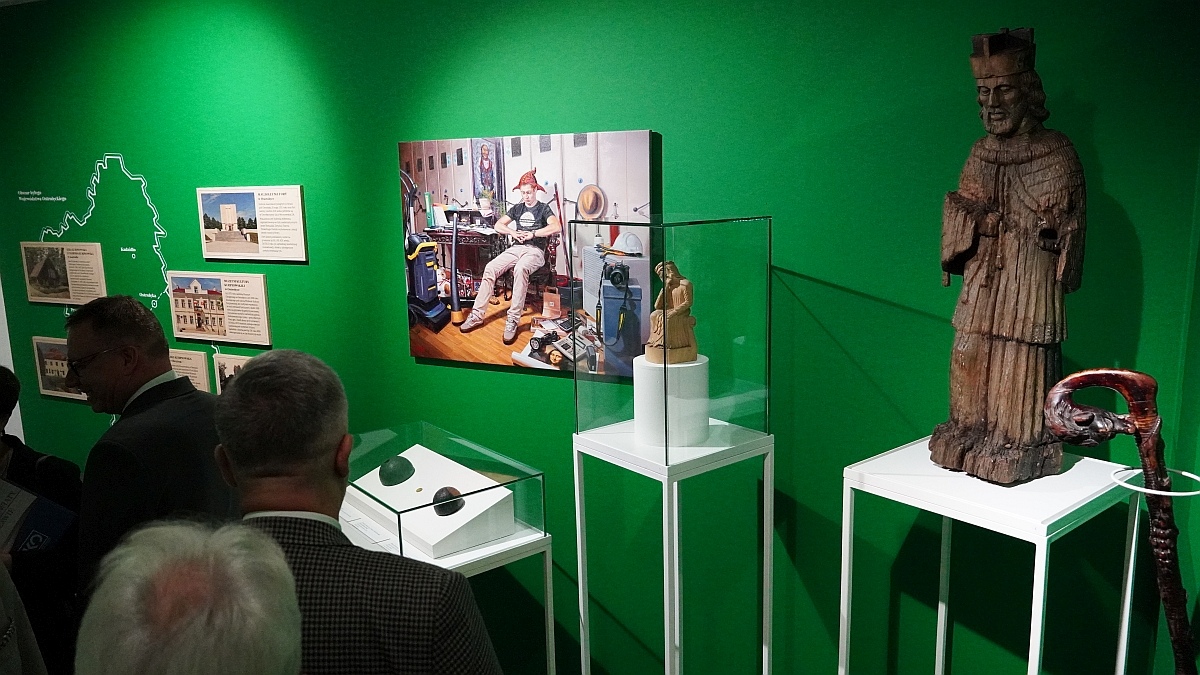 Otwarcie wystawy jubileuszowej w Muzeum Kultury Kurpiowskiej [15.09.2025] - zdjęcie #17 - eOstroleka.pl