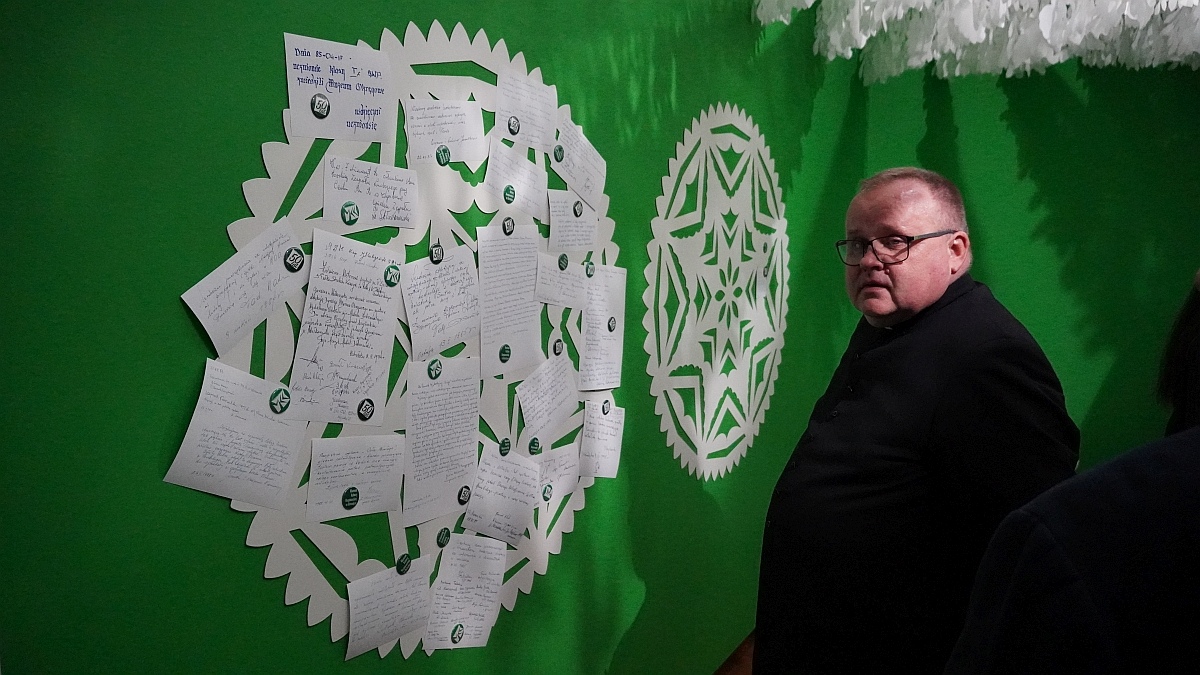 Otwarcie wystawy jubileuszowej w Muzeum Kultury Kurpiowskiej [15.09.2025] - zdjęcie #11 - eOstroleka.pl