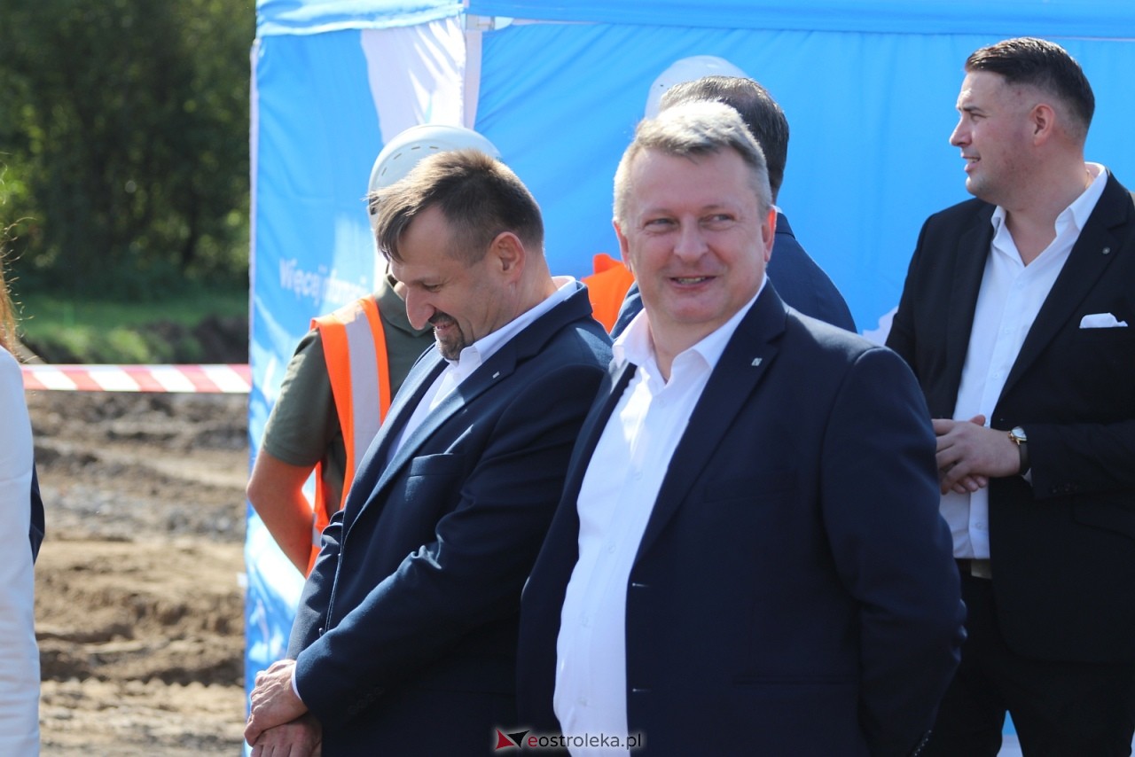 Wmurowanie kamienia węgielnego pod budowę obwodnicy Ostrołęki [15.09.2025] - zdjęcie #7 - eOstroleka.pl