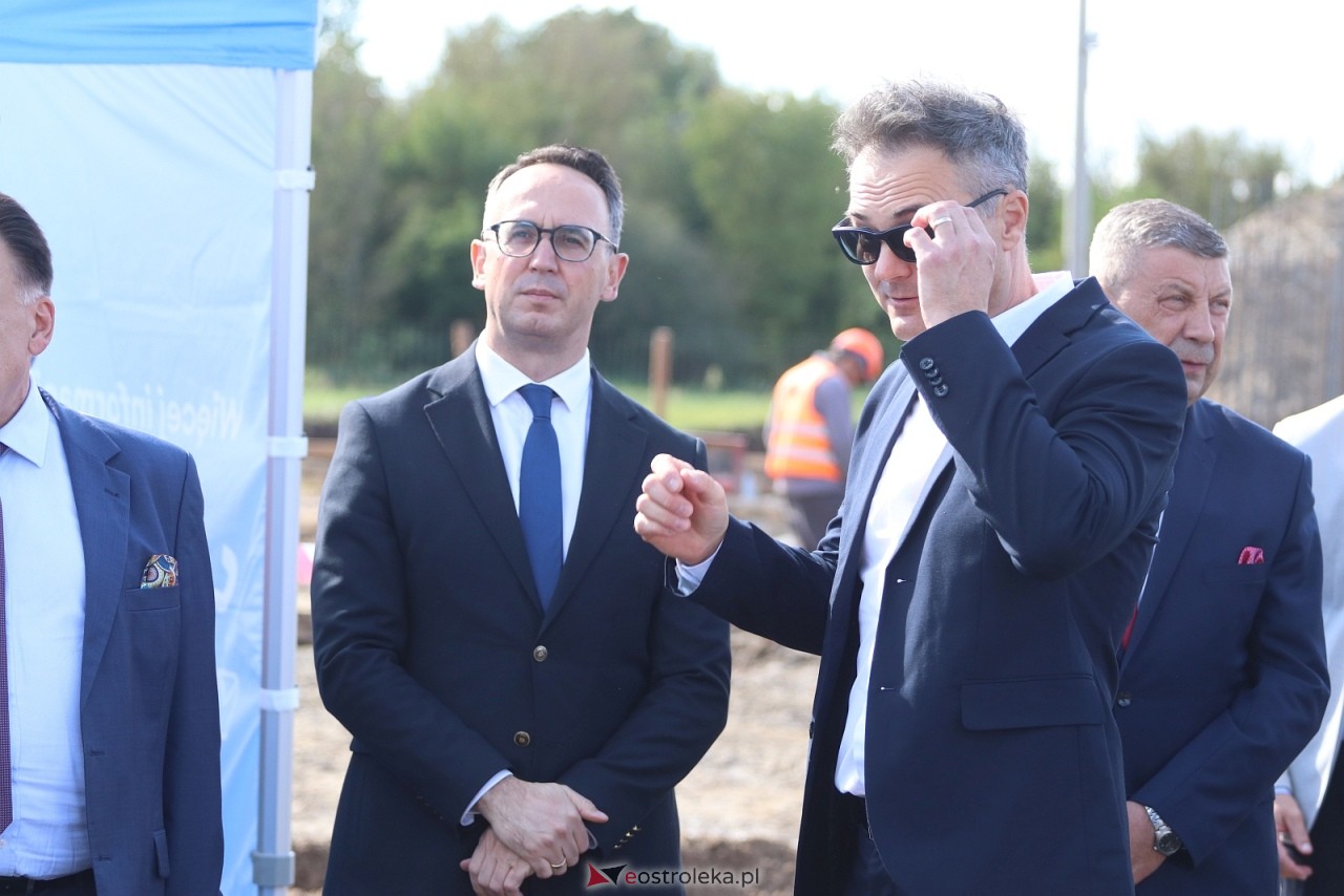 Wmurowanie kamienia węgielnego pod budowę obwodnicy Ostrołęki [15.09.2025] - zdjęcie #64 - eOstroleka.pl