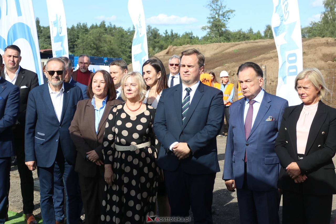 Wmurowanie kamienia węgielnego pod budowę obwodnicy Ostrołęki [15.09.2025] - zdjęcie #32 - eOstroleka.pl