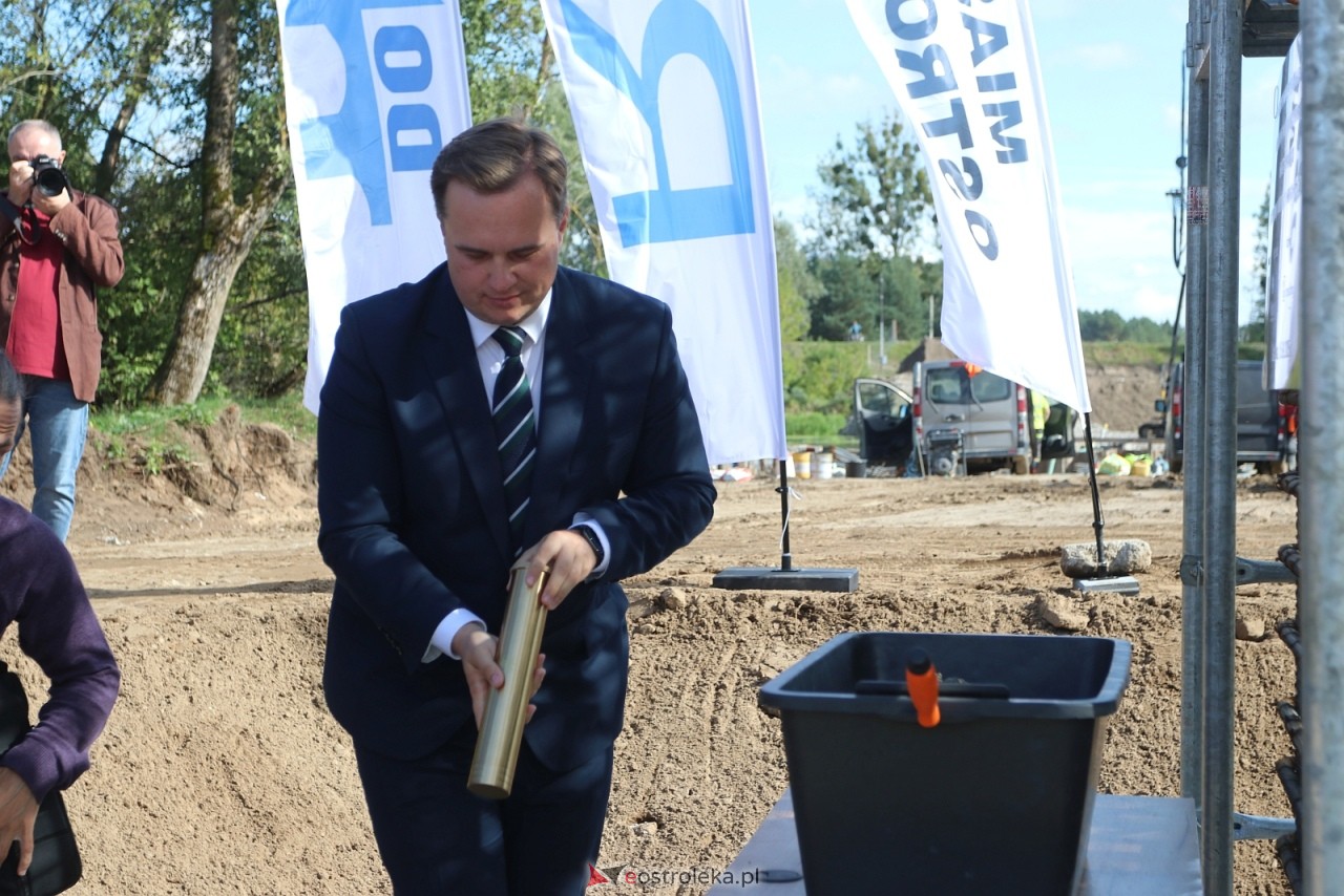 Wmurowanie kamienia węgielnego pod budowę obwodnicy Ostrołęki [15.09.2025] - zdjęcie #29 - eOstroleka.pl