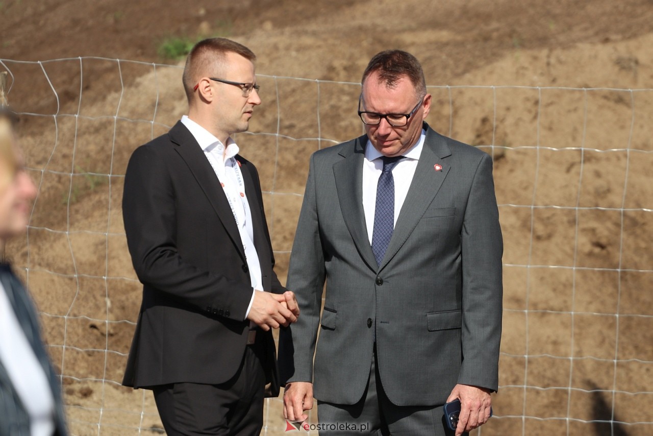 Wmurowanie kamienia węgielnego pod budowę obwodnicy Ostrołęki [15.09.2025] - zdjęcie #110 - eOstroleka.pl