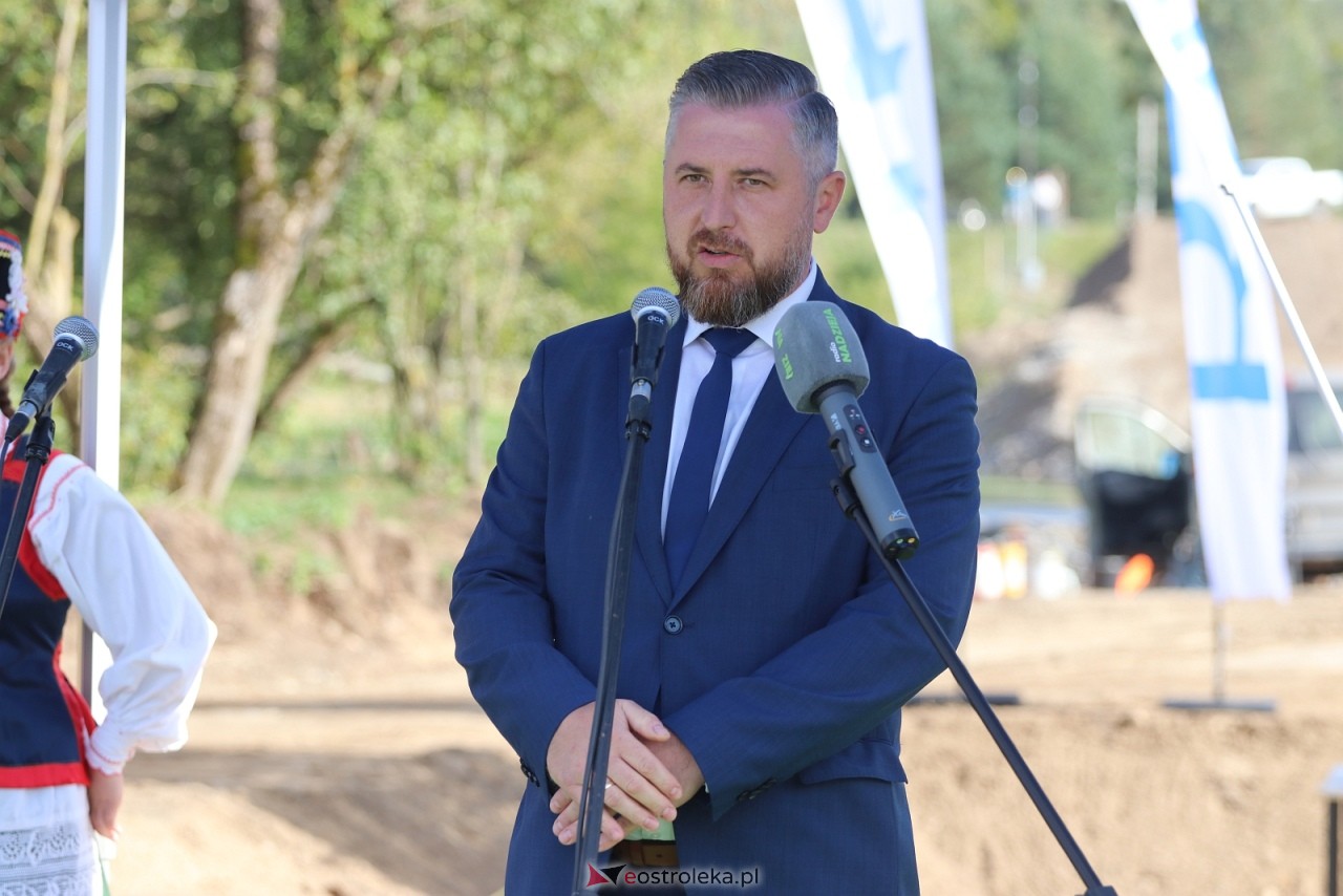 Wmurowanie kamienia węgielnego pod budowę obwodnicy Ostrołęki [15.09.2025] - zdjęcie #102 - eOstroleka.pl