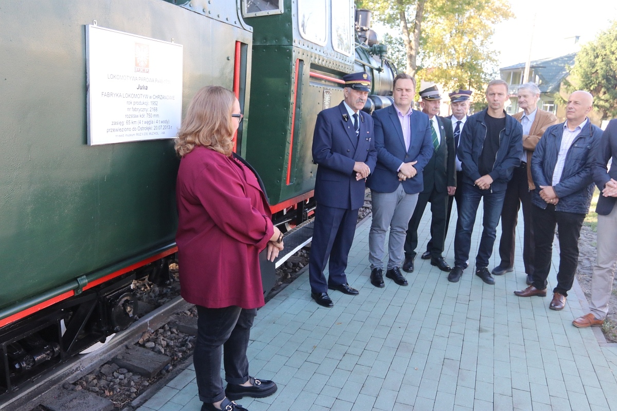 Odbiór lokomotywy Julia i 10-lecie Muzeum Kasa Biletowa z pamiątkami kolejowymi Jerzego Grabowskiego [18.09.2025] - zdjęcie #78 - eOstroleka.pl