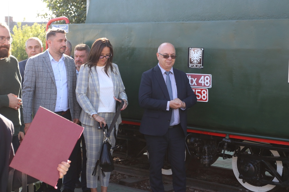 Odbiór lokomotywy Julia i 10-lecie Muzeum Kasa Biletowa z pamiątkami kolejowymi Jerzego Grabowskiego [18.09.2025] - zdjęcie #73 - eOstroleka.pl