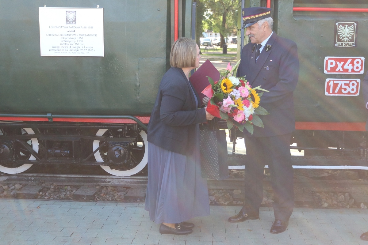 Odbiór lokomotywy Julia i 10-lecie Muzeum Kasa Biletowa z pamiątkami kolejowymi Jerzego Grabowskiego [18.09.2025] - zdjęcie #72 - eOstroleka.pl