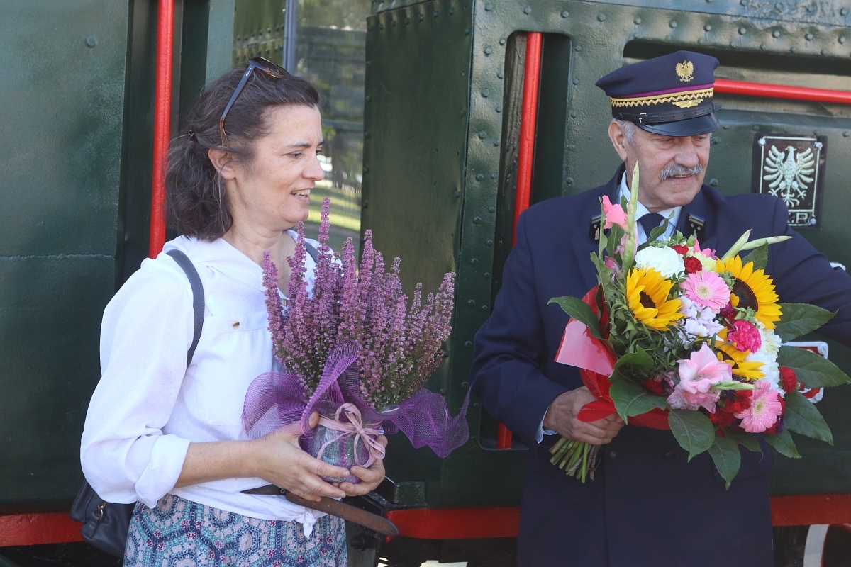Odbiór lokomotywy Julia i 10-lecie Muzeum Kasa Biletowa z pamiątkami kolejowymi Jerzego Grabowskiego [18.09.2025] - zdjęcie #66 - eOstroleka.pl
