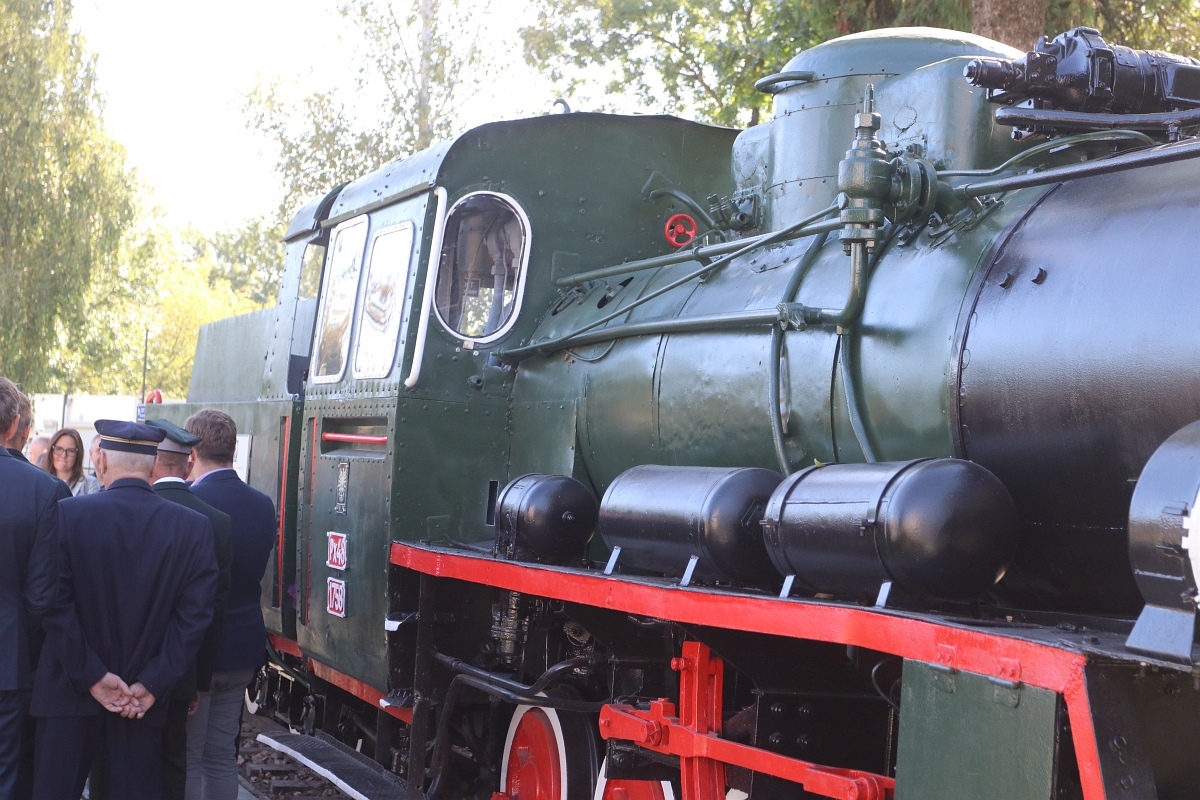 Odbiór lokomotywy Julia i 10-lecie Muzeum Kasa Biletowa z pamiątkami kolejowymi Jerzego Grabowskiego [18.09.2025] - zdjęcie #64 - eOstroleka.pl