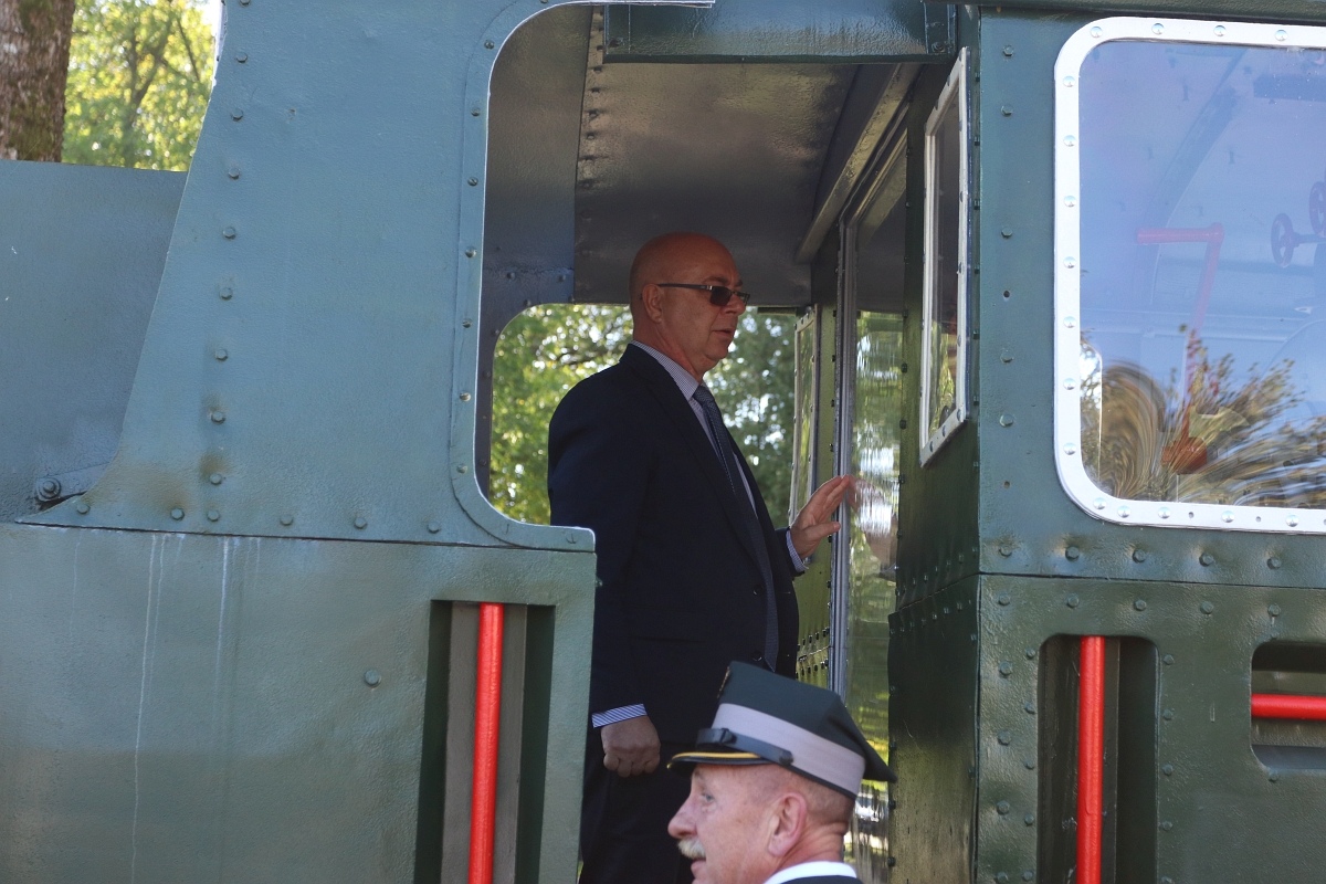 Odbiór lokomotywy Julia i 10-lecie Muzeum Kasa Biletowa z pamiątkami kolejowymi Jerzego Grabowskiego [18.09.2025] - zdjęcie #50 - eOstroleka.pl