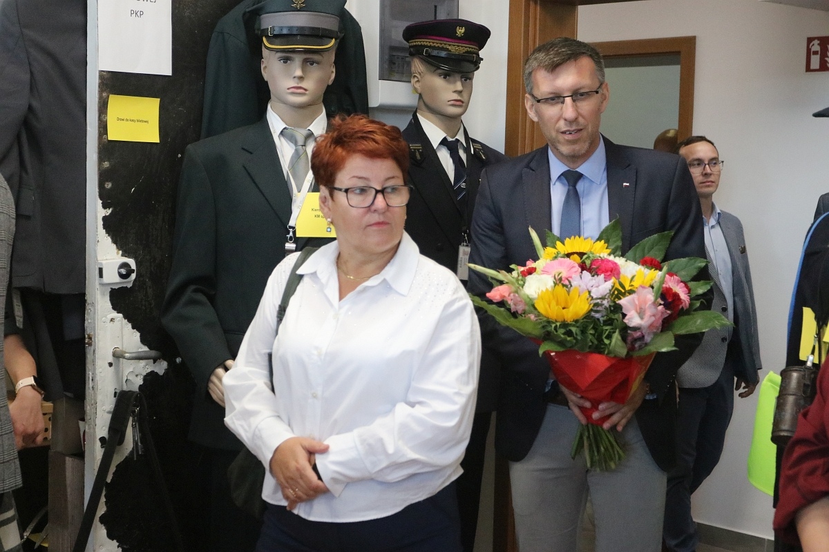 Odbiór lokomotywy Julia i 10-lecie Muzeum Kasa Biletowa z pamiątkami kolejowymi Jerzego Grabowskiego [18.09.2025] - zdjęcie #36 - eOstroleka.pl