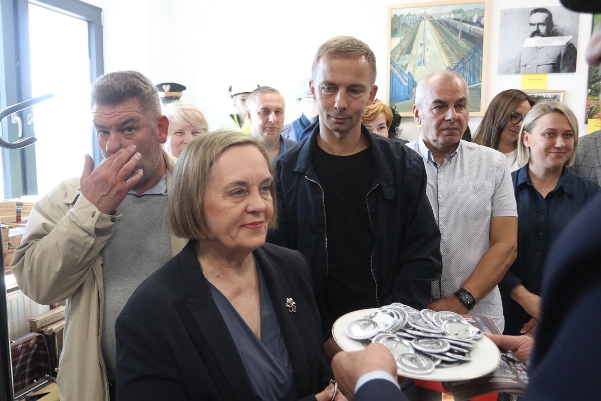 Odbiór lokomotywy Julia i 10-lecie Muzeum Kasa Biletowa z pamiątkami kolejowymi Jerzego Grabowskiego [18.09.2025] - zdjęcie #5 - eOstroleka.pl