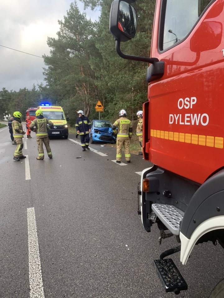 Wypadek w Glebie [19.09.2025] - zdjęcie #6 - eOstroleka.pl